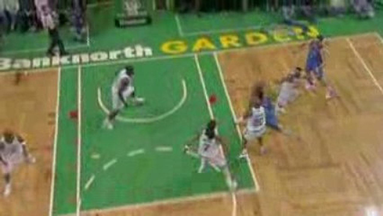 NBA Kendrick Perkins times this block against Kevin Durant p