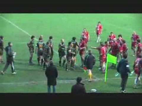 rugby Lille Hyeres-Carqueiranne résumé et bagarres