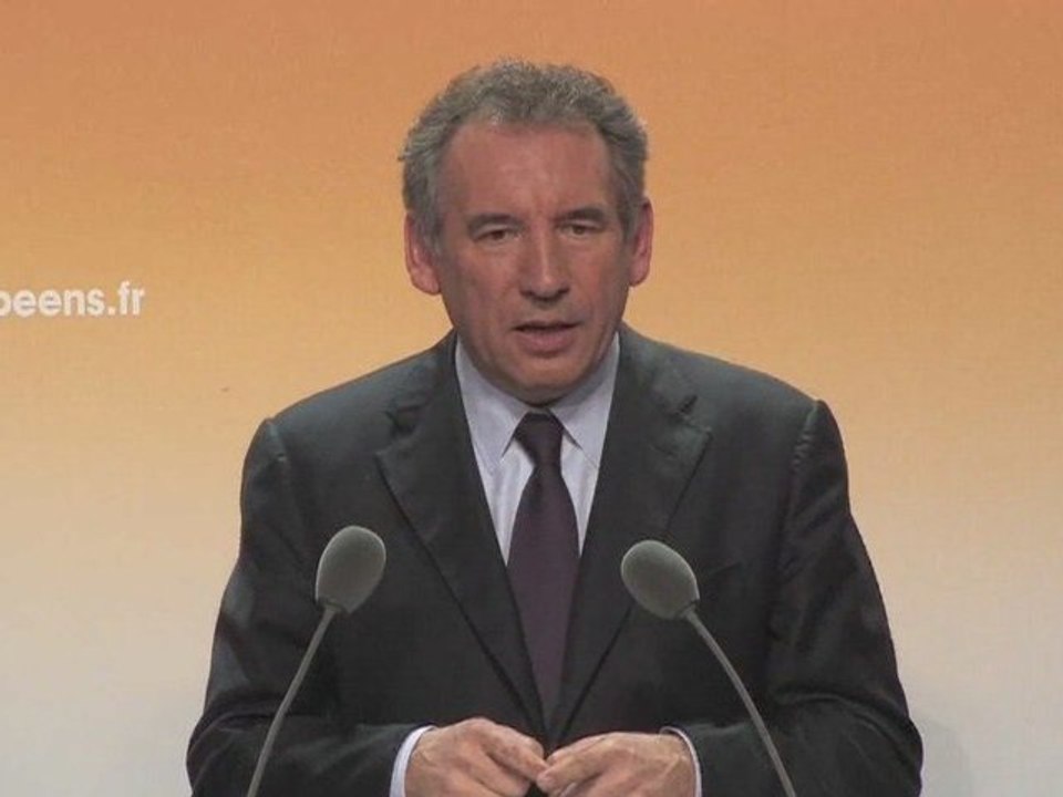 François Bayrou : Convention thématique 29 Mars 2eme partie