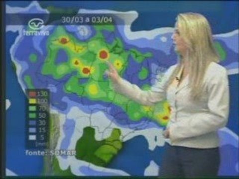 Notícias Agrícolas 30/03/09 - Previsão do tempo para todo o