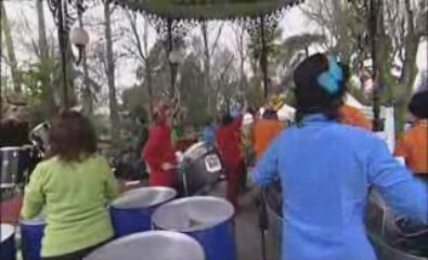 Carnaval 2009 à Montélimar : dragon et Carmantran