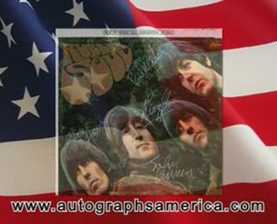 Autographs America - Only Authentic Autographs