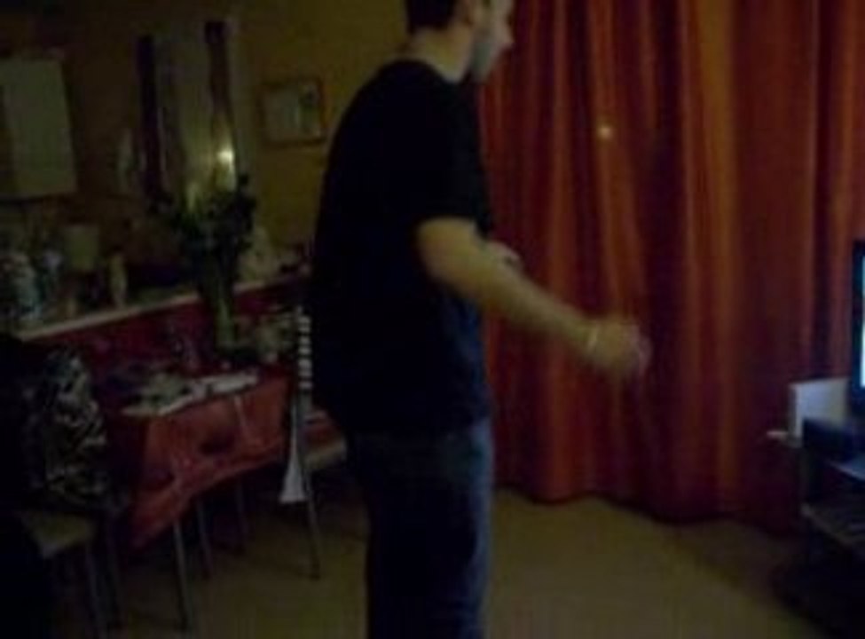 mon beber en pleine action lol