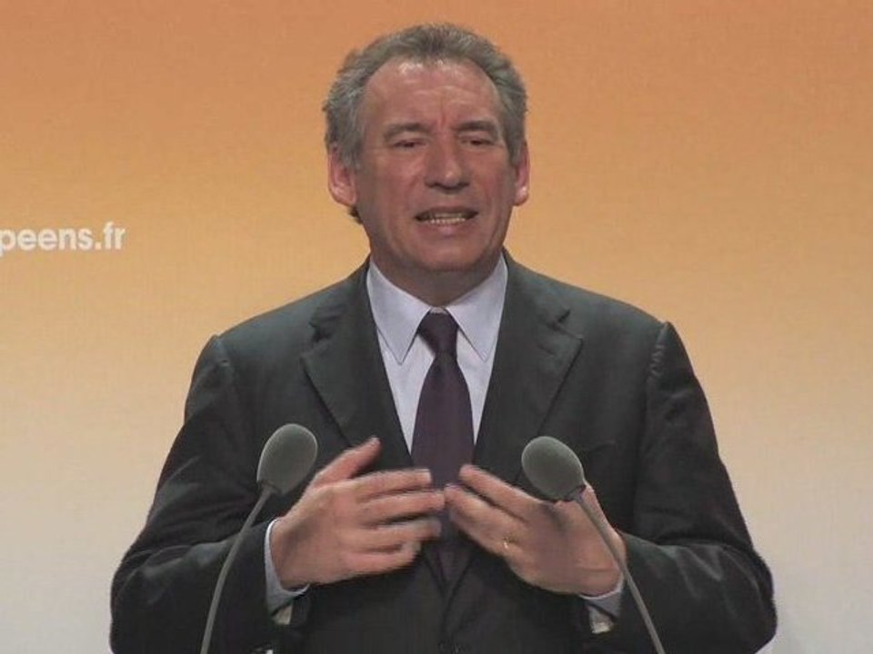 François Bayrou : Convention thématique 29 Mars 3eme partie