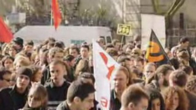 Manifestation à Bordeaux le 26 mars 2009