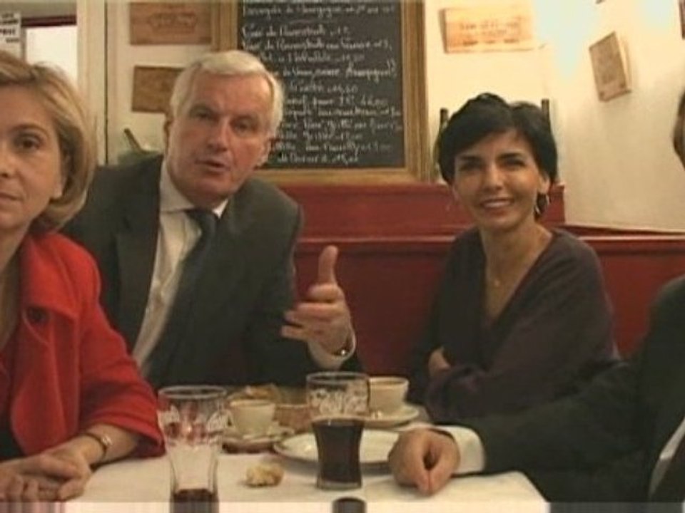Barnier, Pécresse, Karoutchi et Dati pour l'Ile de France