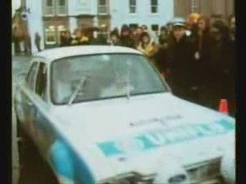 Escort Mk1 on 1972 RAC Rally