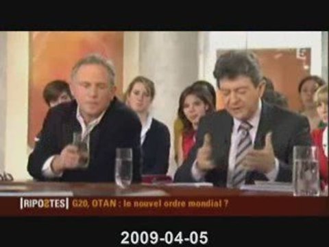 G20 Mélenchon fait tomber les masques