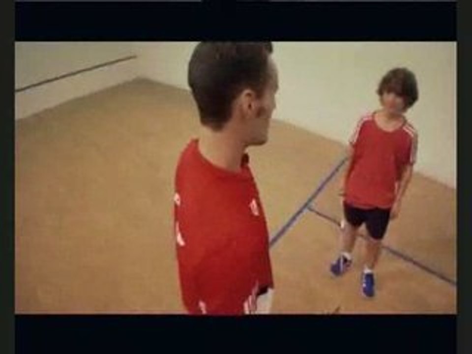 Emission "C'est quoi ton sport"_Squash_Gaultier_2009