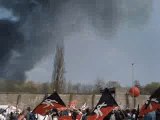 Cortège libertaire à la manif anti-OTAN, Strasbourg 4 avril