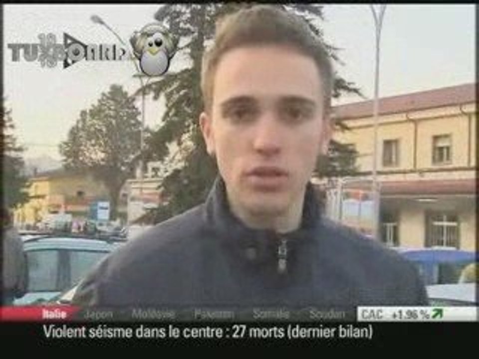 Seisme en italie