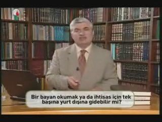 Kadının tek başına yurt dışına çıkması