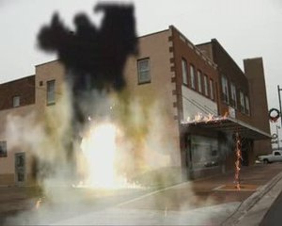 After effects building explosion