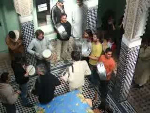 Stage musique de confrérie - Meknes - Maroc - avril 2009 - 3