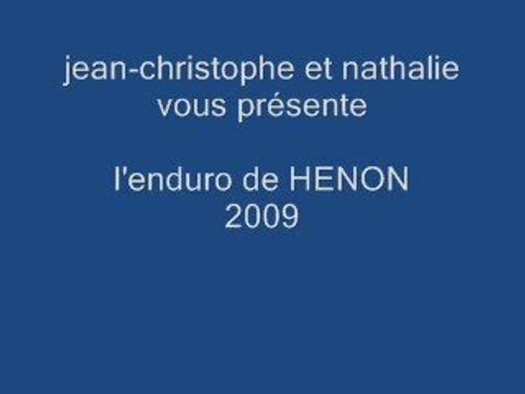 Enduro moto henon 2009