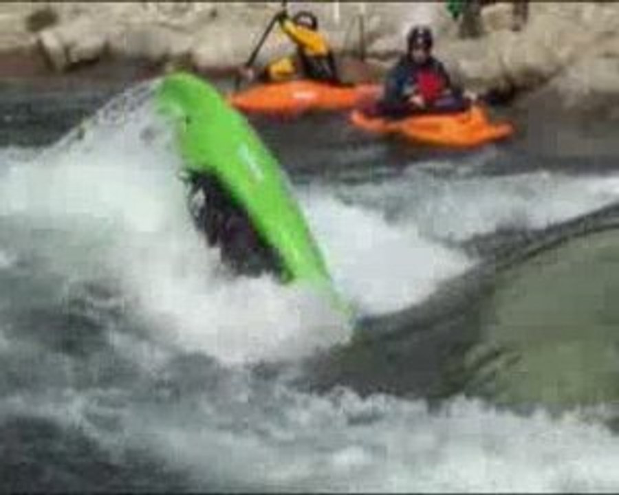Stage regional midi pyrénées kayak freestyle