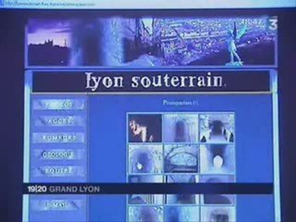 Site Lyon Souterrain