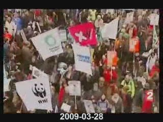 Crise: Manif alters à Londres