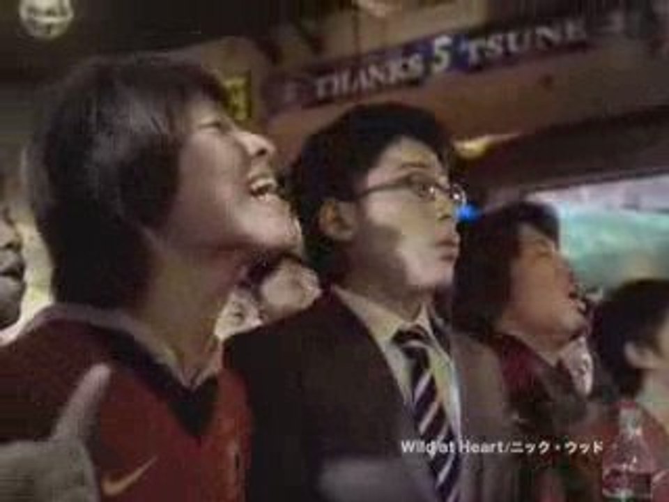 コカコーラZERO CM ワイルドサポーター篇