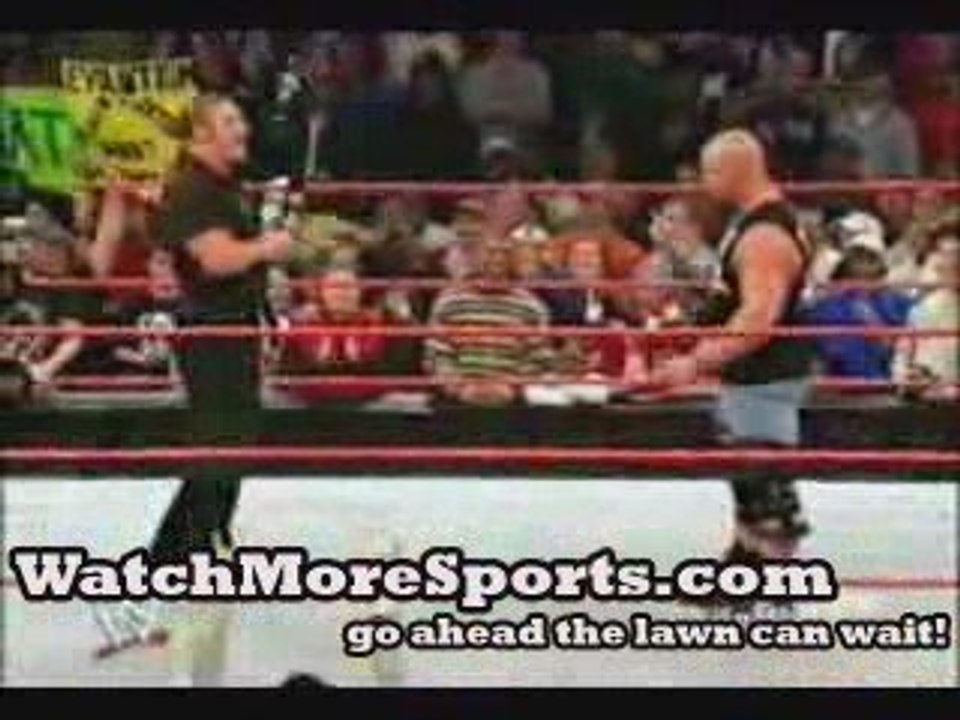 Triple H Disses Stone Cold steve austin