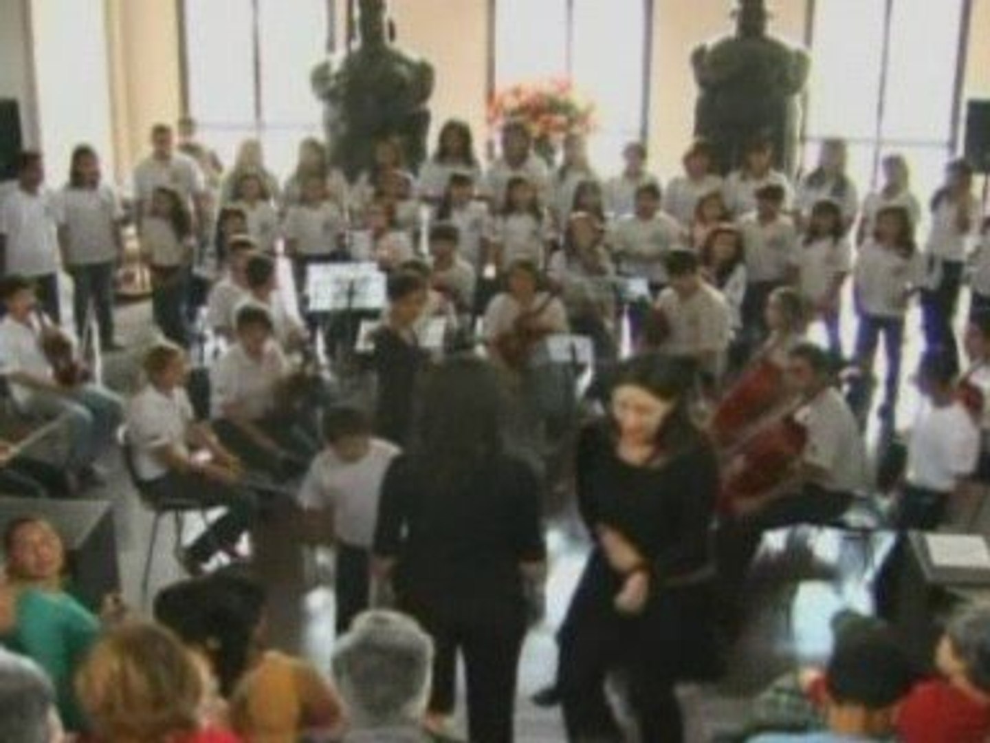 ⁣Deaf orchestra astounds audiences