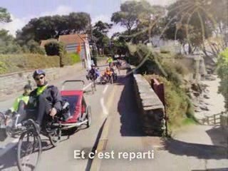 Rassemblement vélo couché et Solidarité Paysanne
