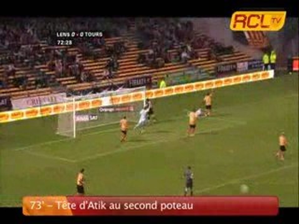 - LENS 0-0 TOURS résumé complet