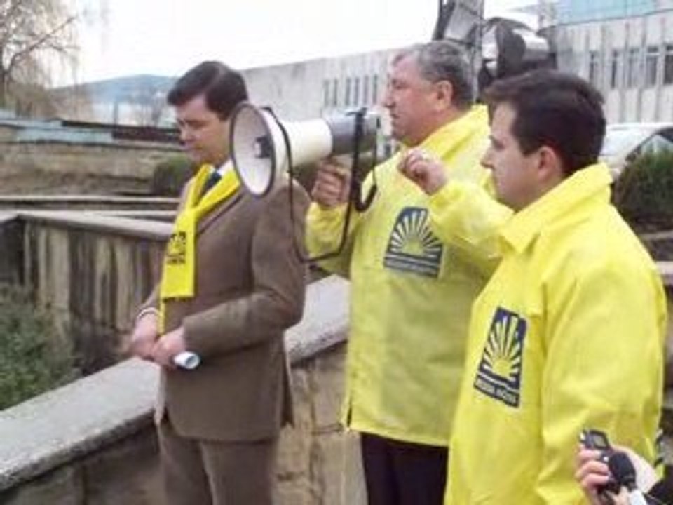 Conferinta de presa a lui Serafim Urechean