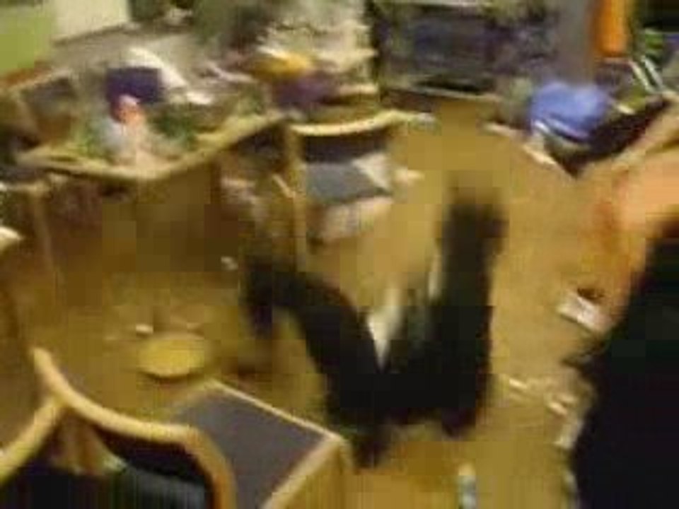 Régis complétement ivre