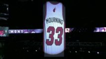 NBA Alonzo Mourning thanks the fans of Miami and announces t