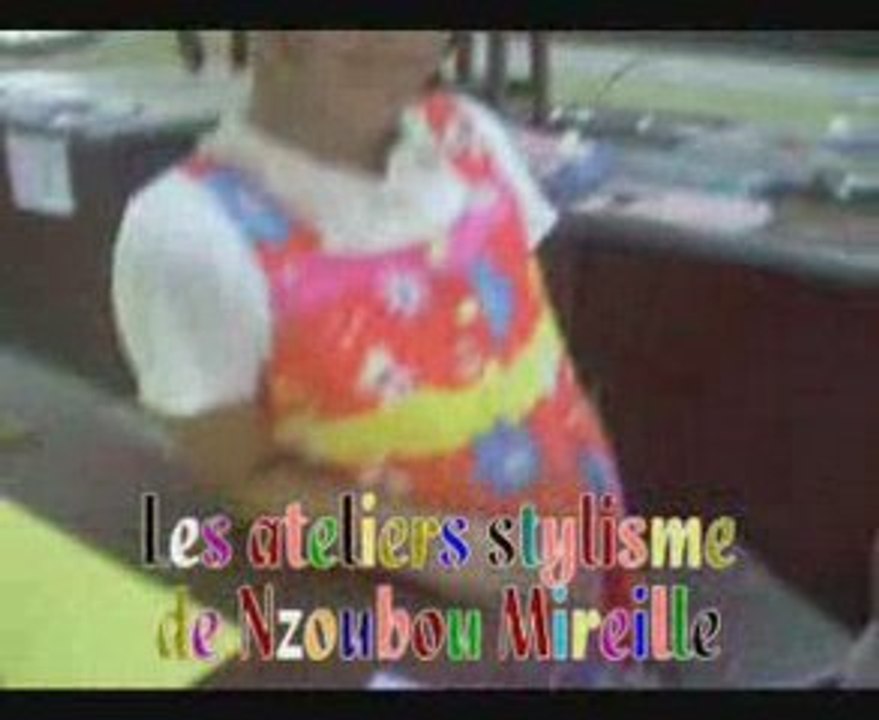 Francophonie 2009- Ateliers stylisme de Mireille nzoubou