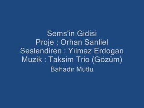 Mevlana-Etme - Yılmaz Erdoğan