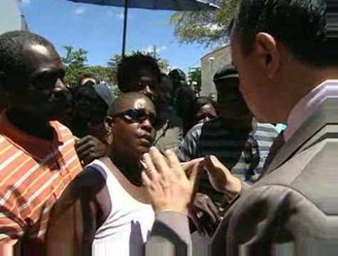 Déplacement d'Yves Jégo aux Antilles