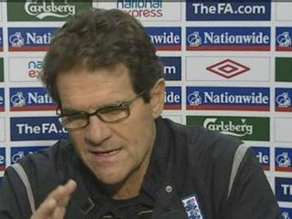 Fabio Capello talks ahead of England's match with Ukraine