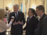 Michel Barnier et Viktor Orbàn au PPE