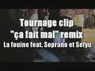 tournage la fouine ca fait mal