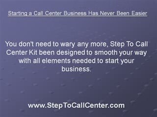 Call Center Business Start up,and setup