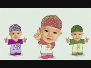 bebeklerin şarkı eşliğinde dansı komedi