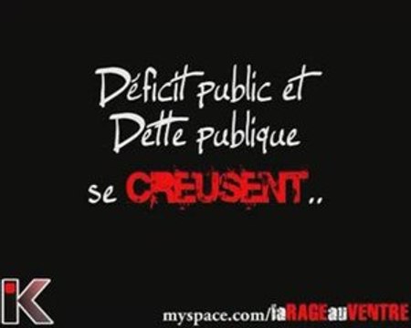 deficit public et dette publique se creusent