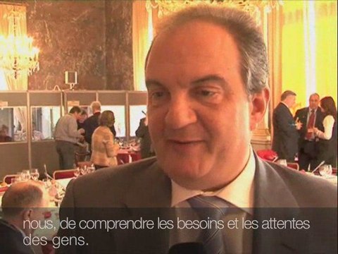 Michel Barnier et Kostas Karamanlis au PPE