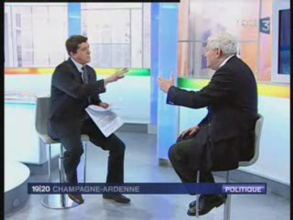 Bruno Gollnisch sur France3 Champagne-Ardenne 31/3/2009
