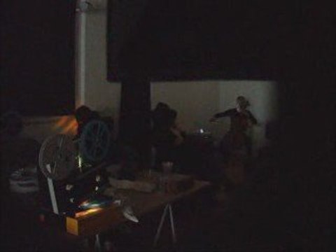 Galerie Xippas - Performance de Charles Curtis et Raha Raiss