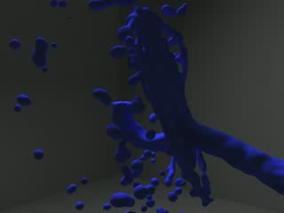 Fluide bleu