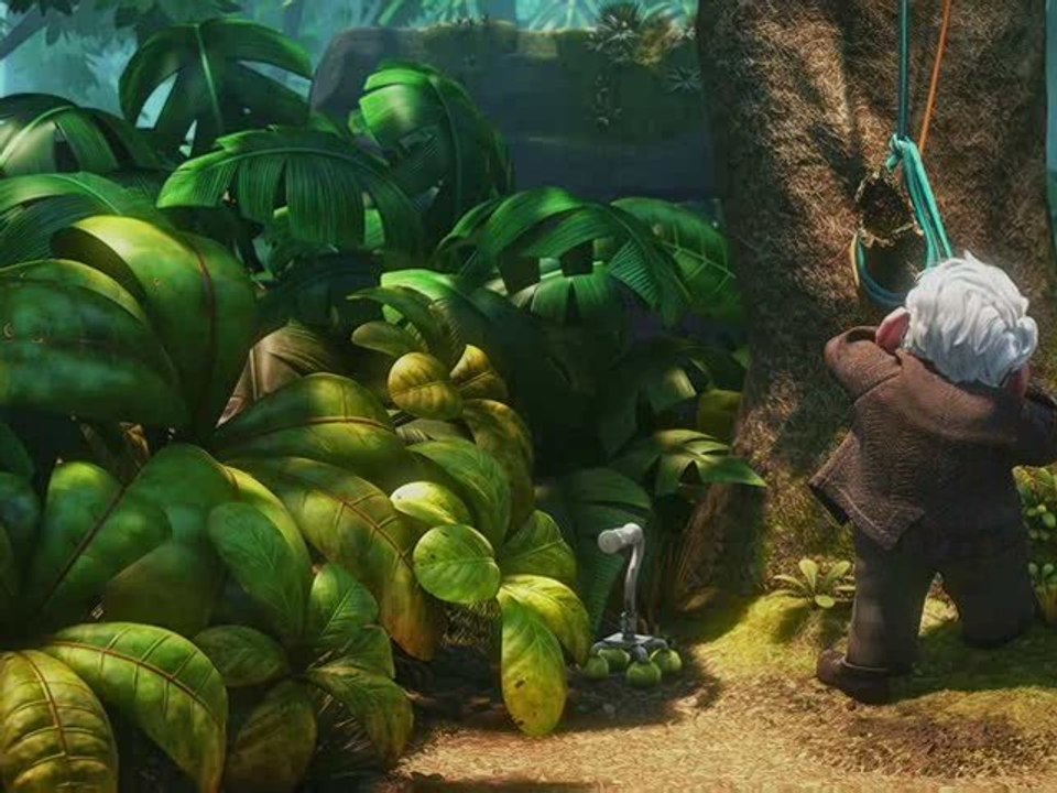 Sneak Peak at UP:  Russell finds a pet bird