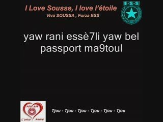 Chants Brigade Rouge Soussa avec paroles (vol2)