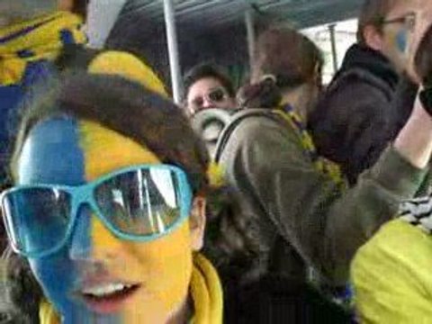 Crit' 2009 - Grenoblois dans navette lyonnaise