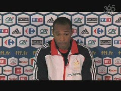Football365 : Thierry Henry avant France-Lituanie