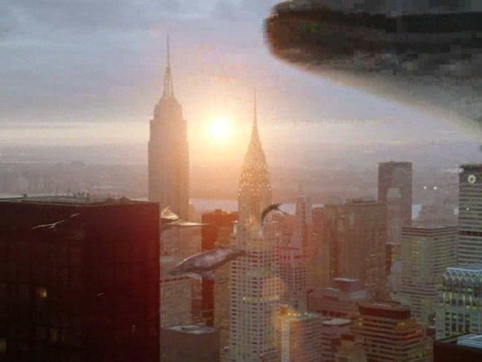 Le survol de Manhattan par des baleines...