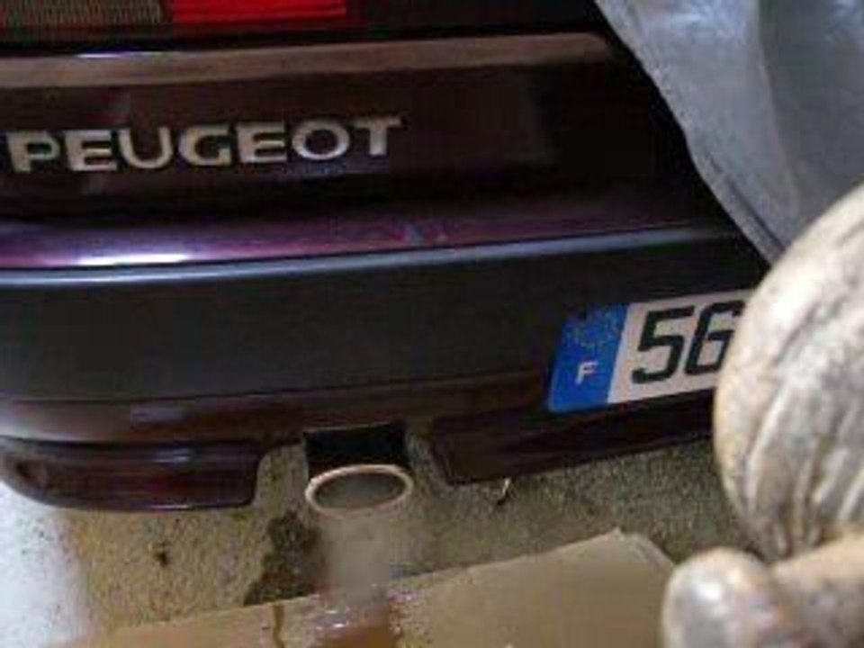 306 cab 2l bruit echapement