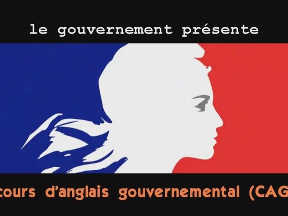 Cours d'Anglais gouvernemental (CAG3)